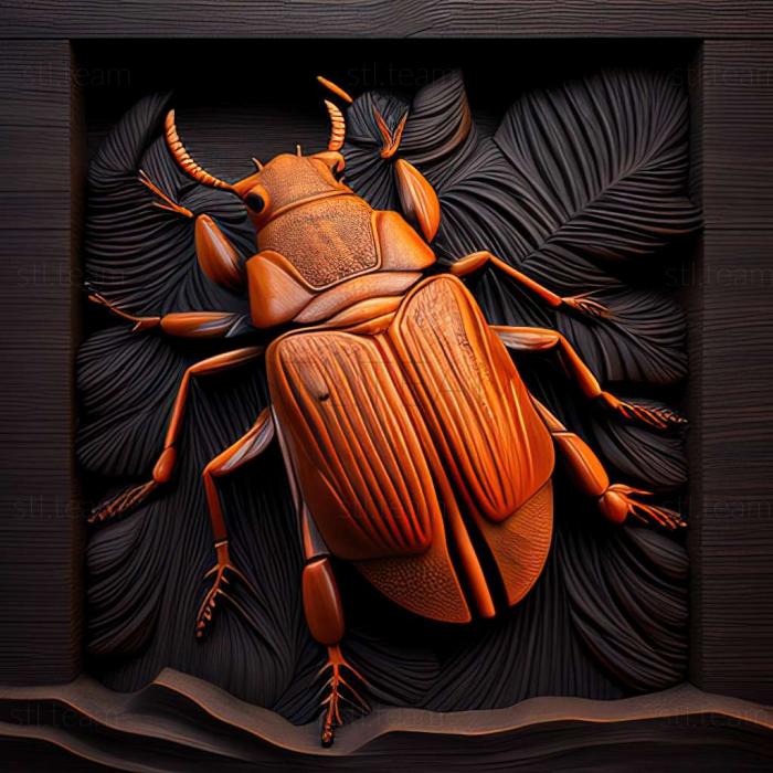 3D модель Nicrophorus annatus (STL)